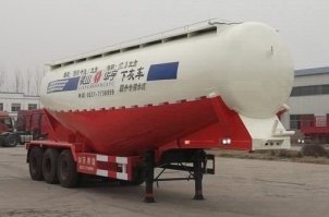 下灰半挂车