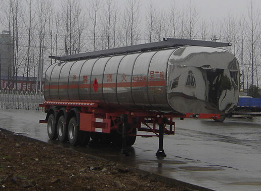 兴扬11.9米30.1吨3轴易燃液体罐式运输半挂车(XYZ9402GRYA)