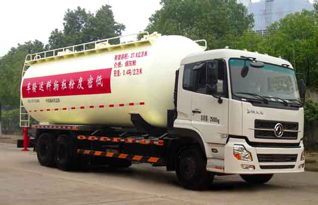武工牌WGG5253GFLE低密度粉粒物料运输车公告图片