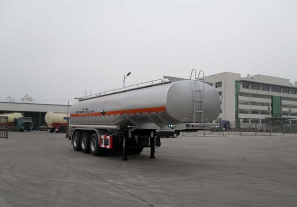 开武9.8米33吨3轴腐蚀性物品罐式运输半挂车(SKW9400GFWA)
