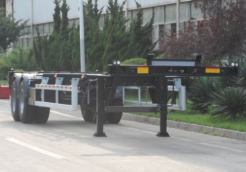 中集13米31.2吨2轴集装箱运输半挂车(ZJV9350TJZQD)