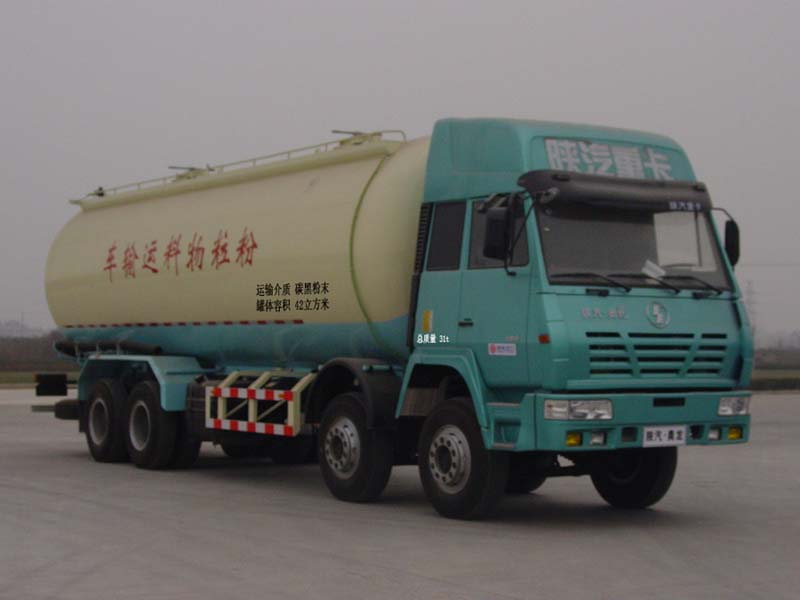陕汽牌SX5315GFLTN456罐式粉粒运输车图片