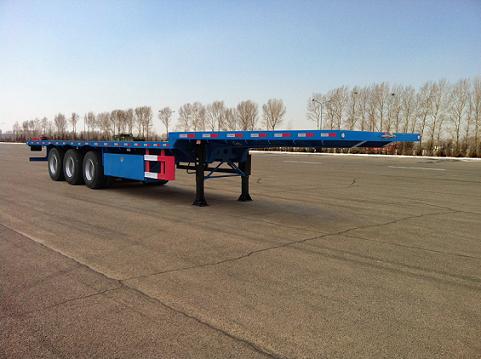 闽兴13米32.9吨3轴平板运输半挂车(FM9402TPB)