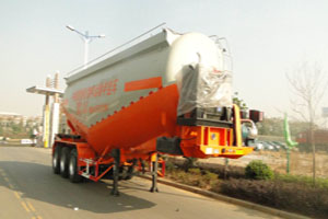 东润10米32.2吨3轴中密度粉粒物料运输半挂车(WSH9403GFL)