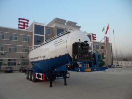 下灰半挂车