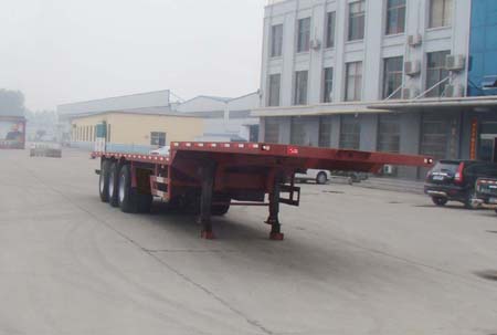 远东汽车13米35吨3轴平板运输半挂车(YDA9401TPB)