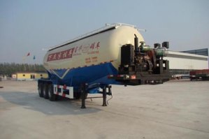 下灰半挂车
