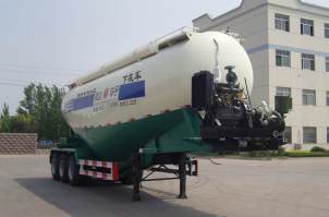 下灰半挂车