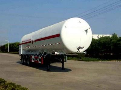 韩中深冷13米22.7吨3轴低温液体运输半挂车(ZHJ9406GDY)