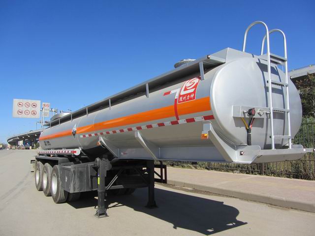 醒狮10.4米34.5吨3轴腐蚀性物品罐式运输半挂车(SLS9409GFW)
