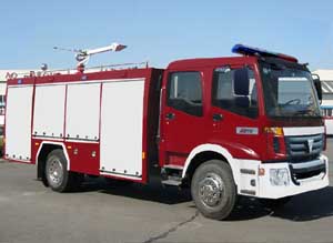 飞雁牌CX5143GXFSG50水罐消防车图片