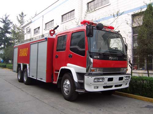 川消牌SXF5220GXFPM100W泡沫消防车