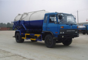真空吸污车