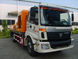 粤工牌SGG5131HBC混凝土车载泵车