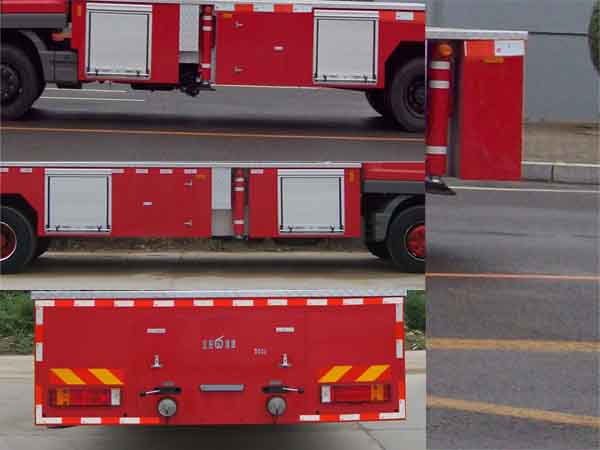 金猴牌SXT5150JXFDG22登高平台消防车公告图片