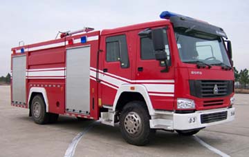 CX5190GXFSG72型水罐消防车图片