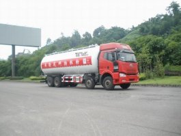 岷江牌YZQ5315GFL3粉粒物料运输车