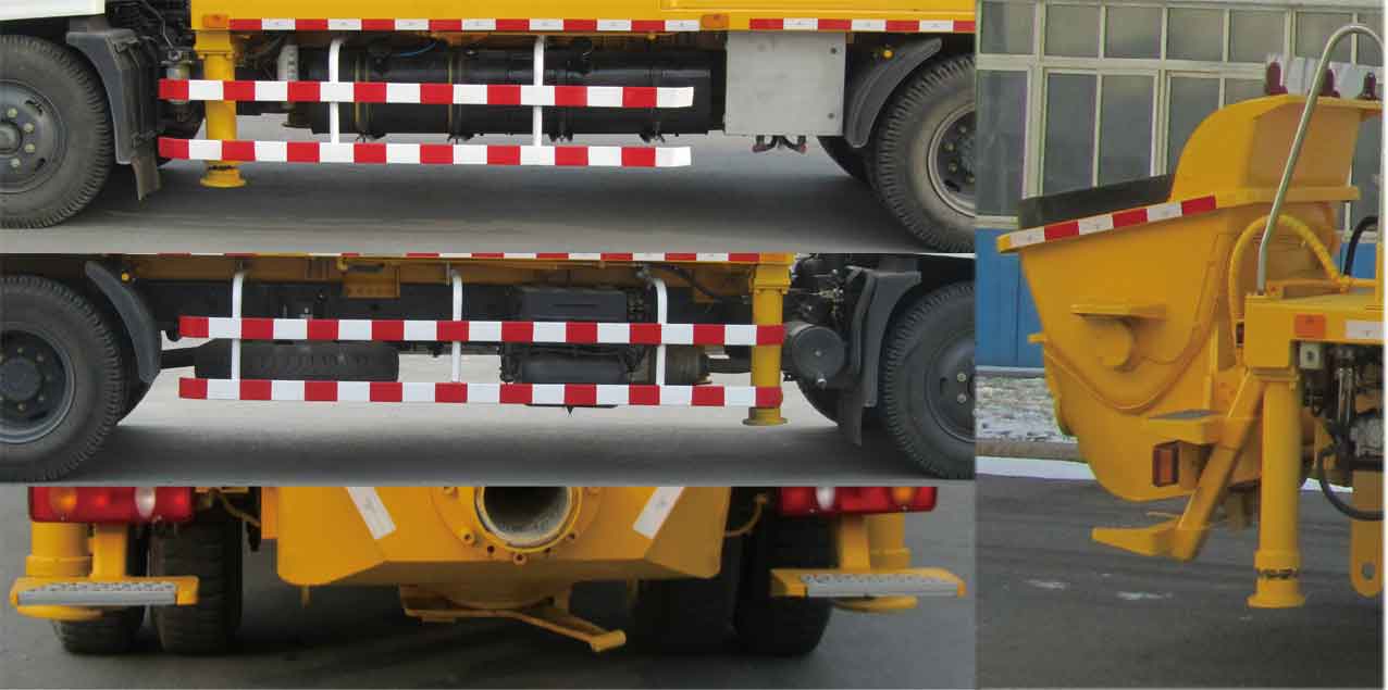 海诺牌HNJ5124THB车载式混凝土泵车公告图片