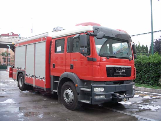 川消牌SXF5130TXFJY120M抢险救援消防车