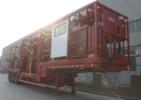 连续油管作业半挂车
