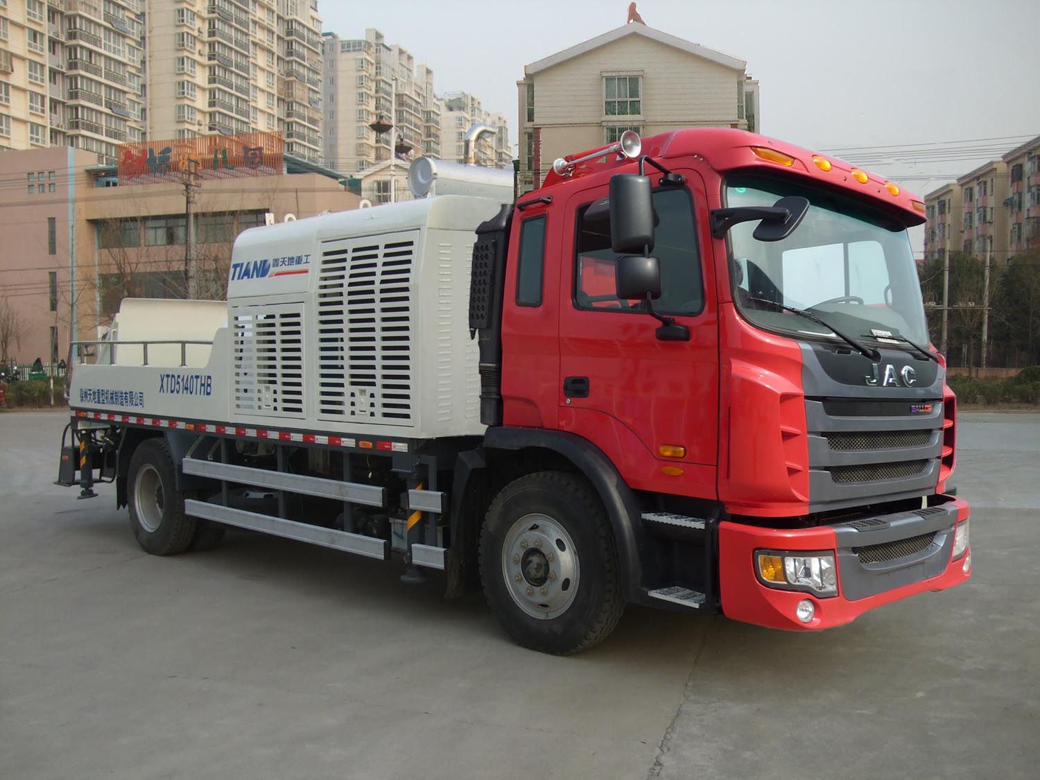 xtd5140thb鑫天地重工牌车载式混凝土泵车