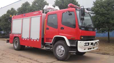 中联牌ZLJ5130TXFJY98抢险救援消防车公告图片