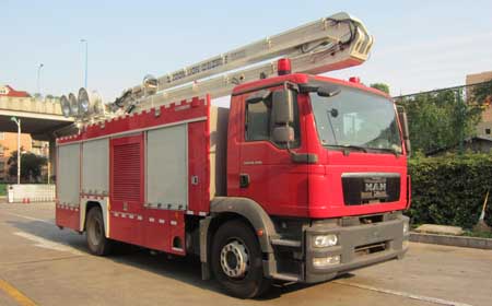中联牌ZLJ5140TXFZM75照明消防车公告图片