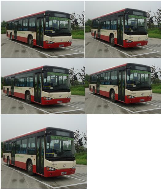 海格KLQ6129GAHEVC5混合动力城市客车公告图片