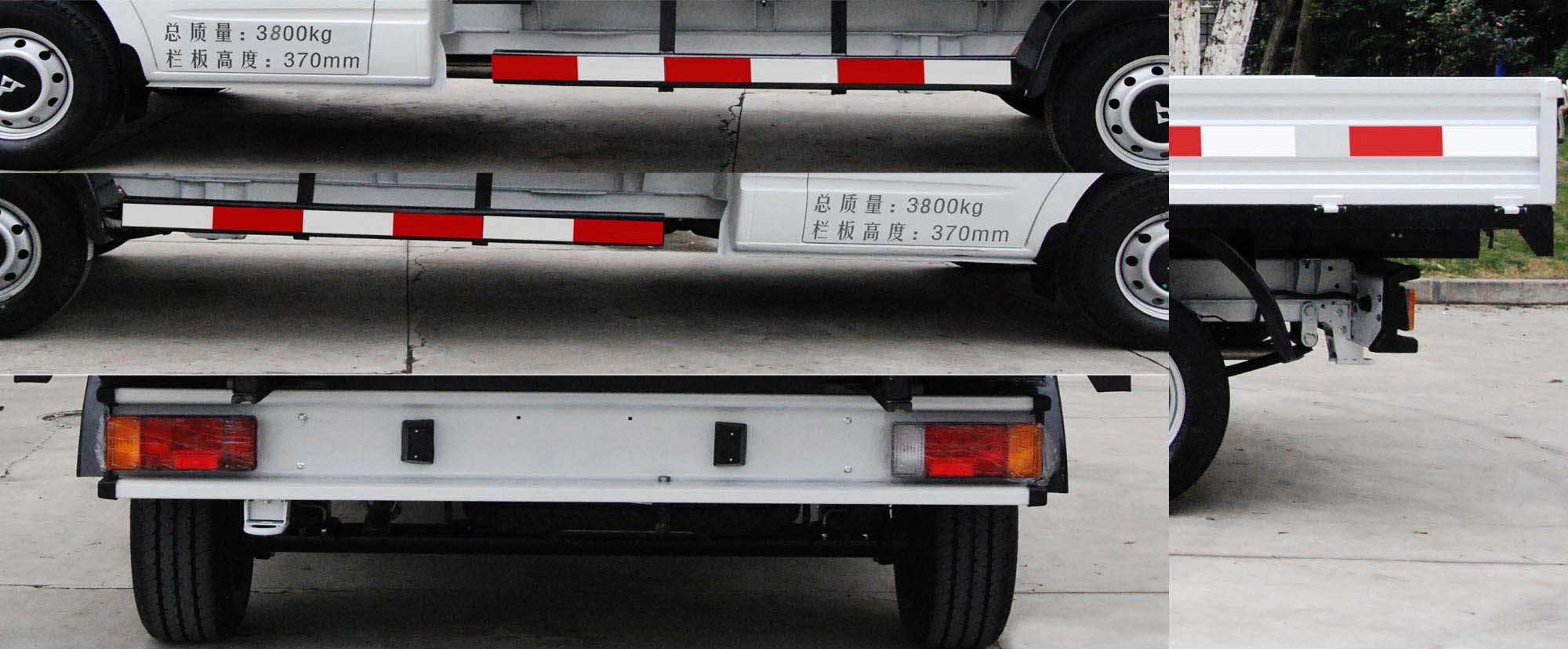 SH1041A7D5 大通136马力单桥柴油3.5米国五载货汽车图片