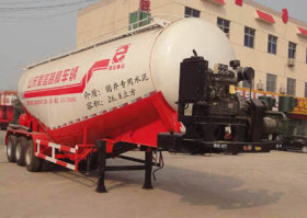 下灰半挂车