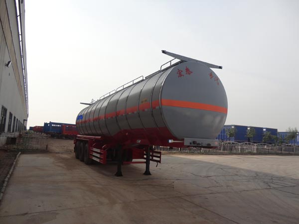 正康宏泰11.4米30.8吨3轴鲜奶运输半挂车(HHT9400GNY)