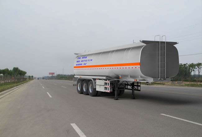齐鲁中亚11.6米31吨3轴液态食品运输半挂车(DEZ9401GYS)