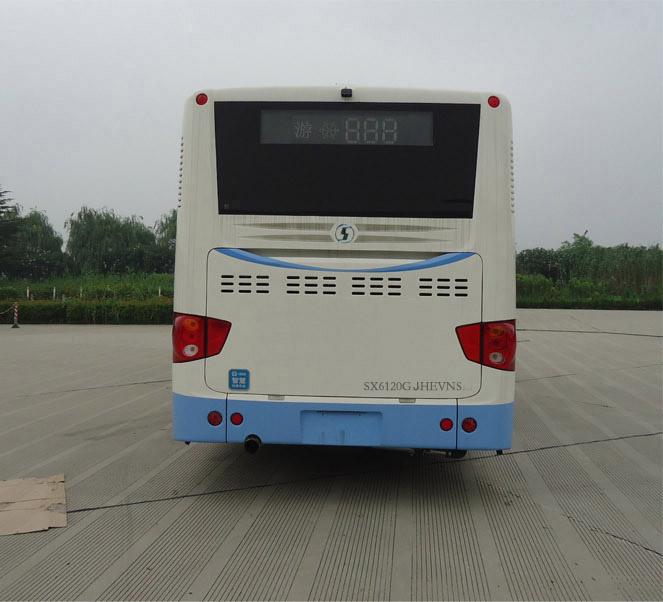 陕汽SX6120GJHEVNS混合动力城市客车公告图片