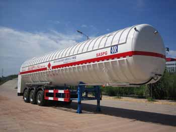 川13米21.5吨3轴低温液体运输半挂车(KQF9409GDYFSD-1)