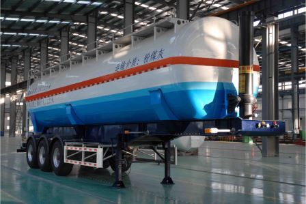 建安特西维欧10.8米32.6吨3轴中密度粉粒物料运输半挂车(BJG9401GFL)