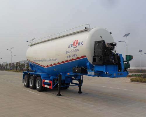 江淮扬天10.8米32.5吨3轴中密度粉粒物料运输半挂车(CXQ9400GFLH)