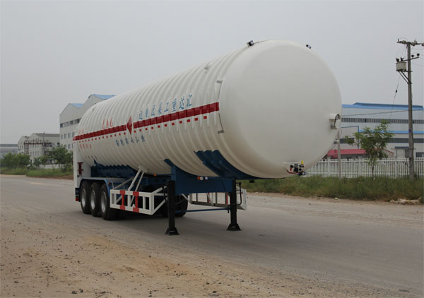 汇达13米23.5吨3轴低温液体运输半挂车(YHD9406GDY04)