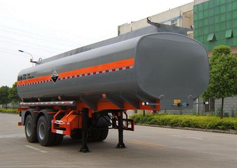 培新8.6米20吨2轴腐蚀性物品罐式运输半挂车(XH9300GFW)