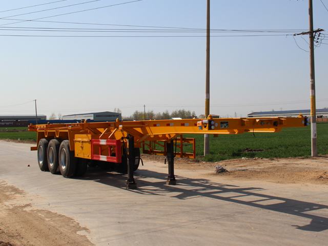 辉煌鹏达12.5米34.7吨3轴集装箱运输半挂车(HPD9400TJZ)