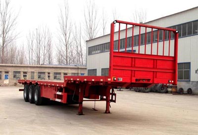 瑞傲13米34吨3轴平板运输半挂车(LHR9400TPB)