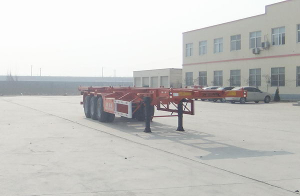 麟州12.4米34.3吨3轴集装箱运输半挂车(YDZ9400TJZ)