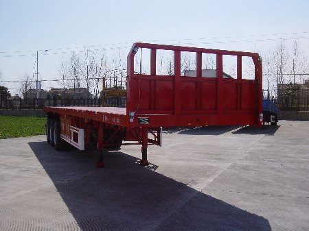 银宝13米32.2吨3轴平板半挂车(SYB9400JP)