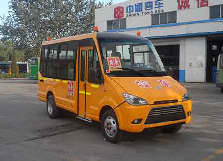 中通5.7米10-19座小学生专用校车(LCK6571D4XH)