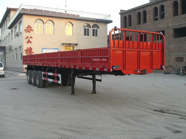 金多利13米33吨3轴自卸半挂车(KDL9401Z)