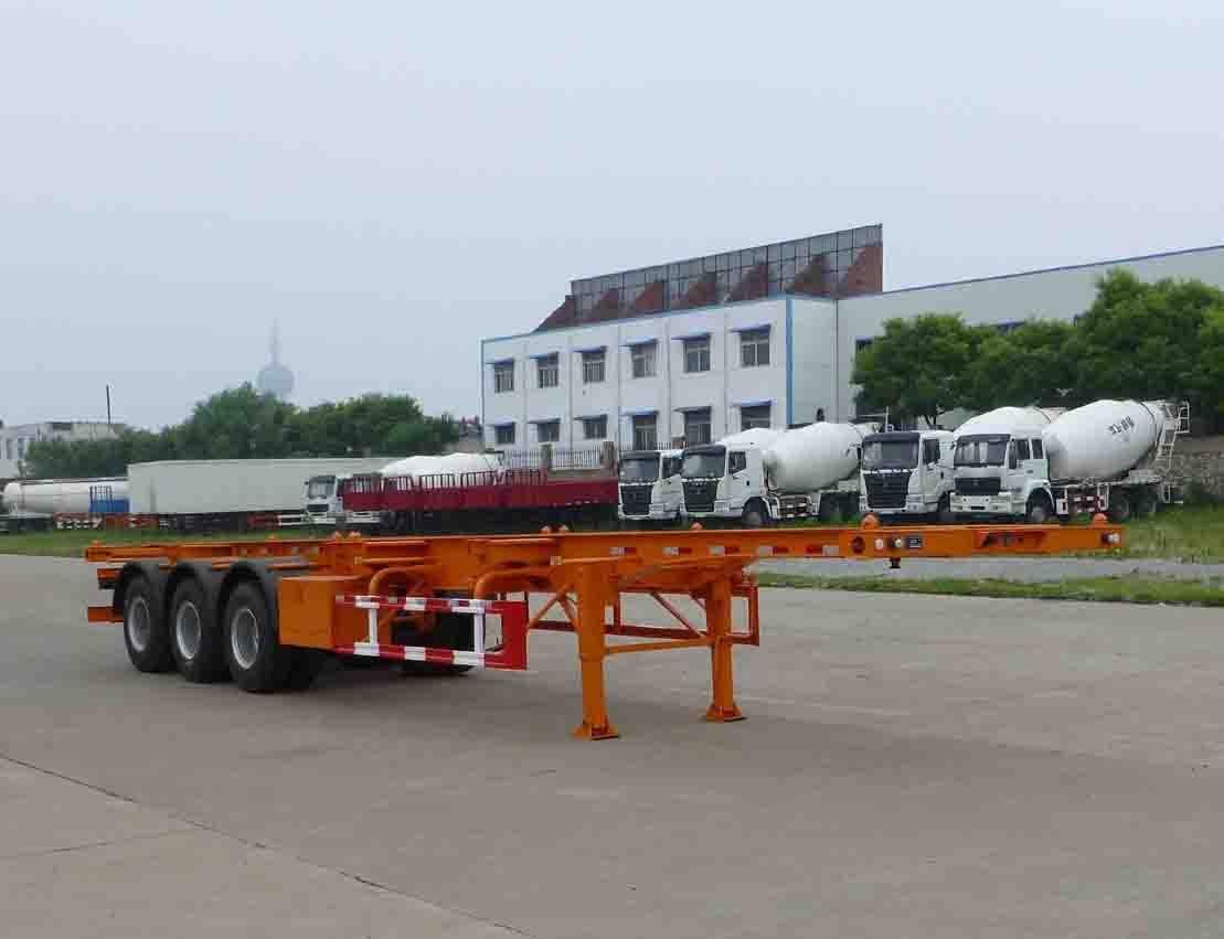 鲁峰12.3米34吨3轴集装箱运输半挂车(ST9405TJZ)