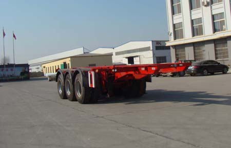 远东汽车8.5米35.2吨3轴集装箱运输半挂车(YDA9405TJZ)