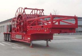 连续油管作业半挂车
