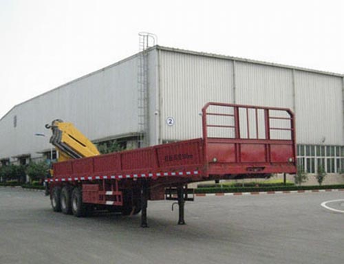 徐工13米27.5吨3轴随车起重运输半挂车(XZJ9402JSQ)