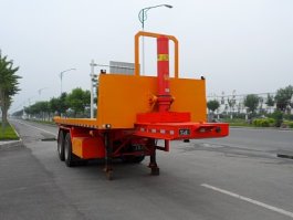平板自卸半挂车