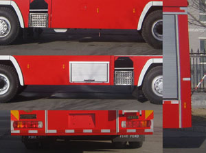 中卓时代牌ZXF5380GXFPM200泡沫消防车公告图片